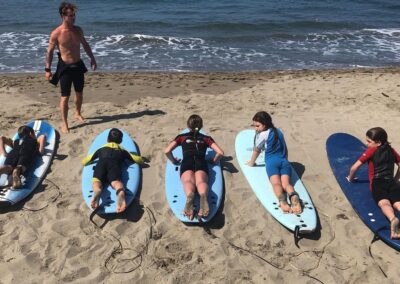corsi surf bambini ragazzi versilia